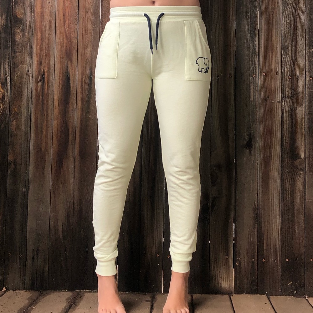IVORY ELLA JOGGERS - YELLOW